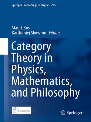 cover image of Category Theory in Physics, Mathematics, and Philosophy
